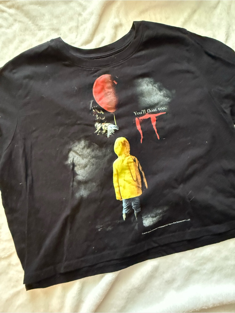 IT Pennywise Cropped Tee